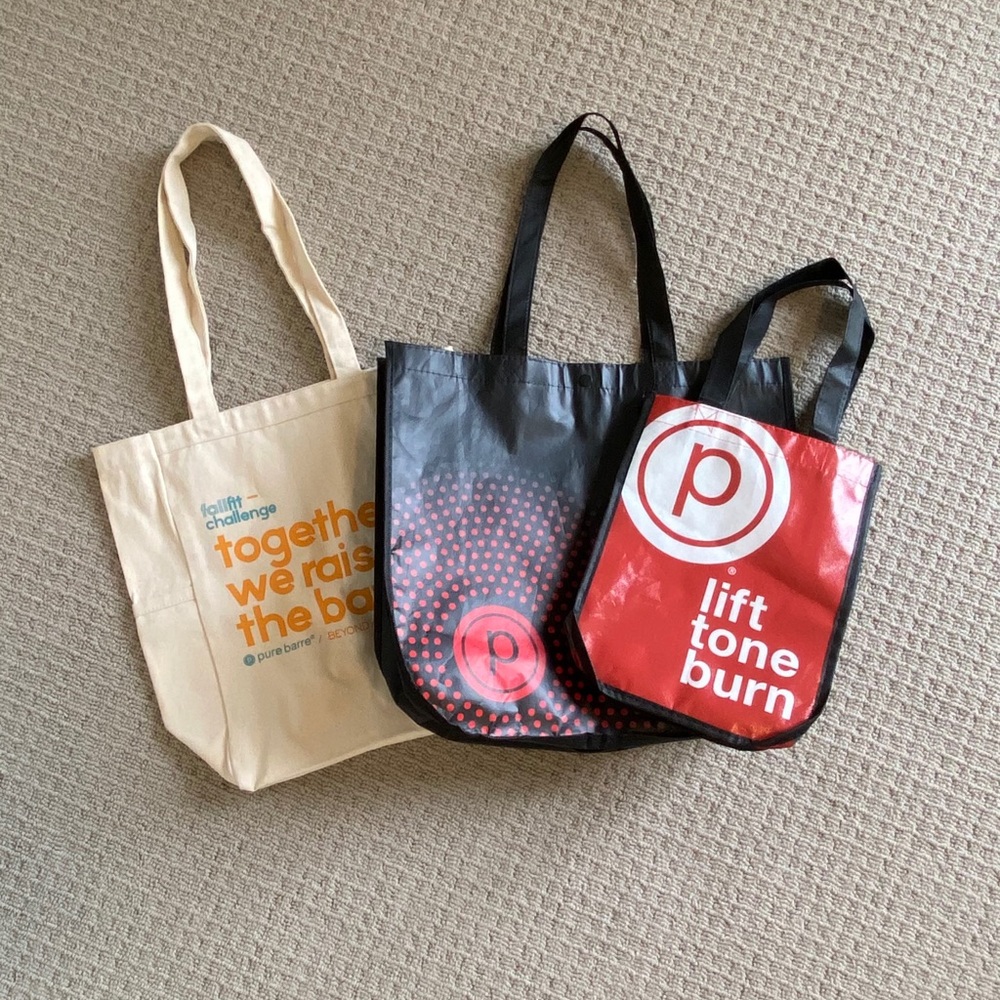 Pure Barre bags